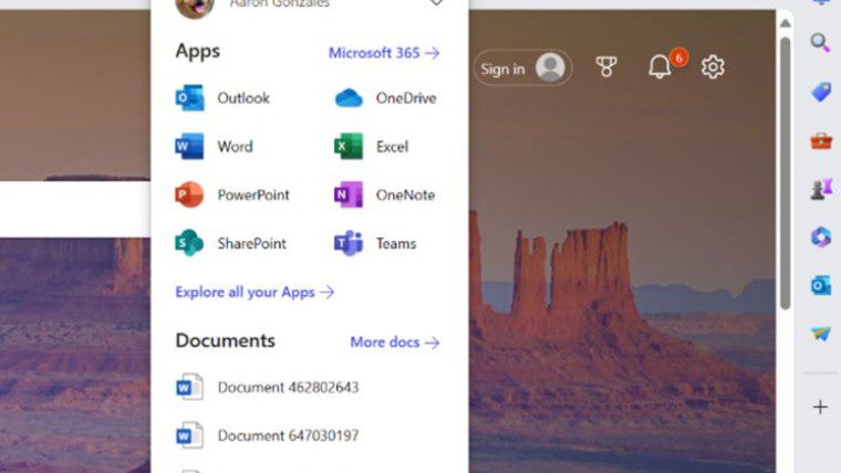 Οι εφαρμογές του Microsoft 365 προσθέτουν νέες δυνατότητες και η επέκταση του προγράμματος περιήγησης έχει νέα εμφάνιση.
