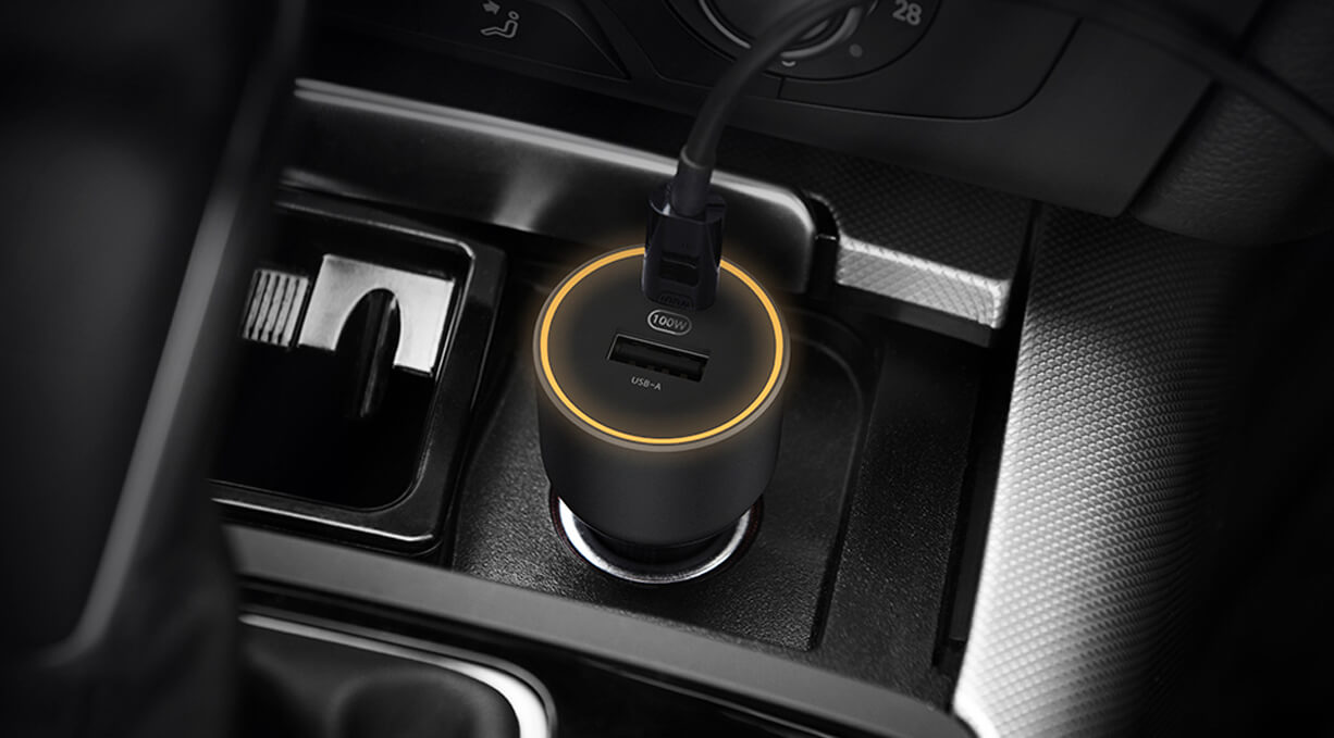  Πραγματικά ισχυρός φορτιστής αυτοκινήτου Xiaomi 100 W με 16,90€ ρεκόρ.  Μπορεί επίσης να φορτίσει φορητούς υπολογιστές
