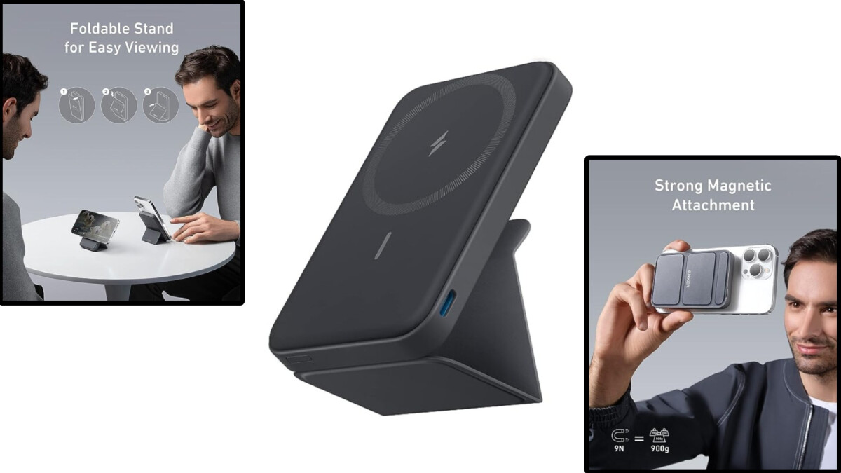 Almost half the price is off: the magnetic Anker 622 snaps and charges iPhones easy as A, B, C
