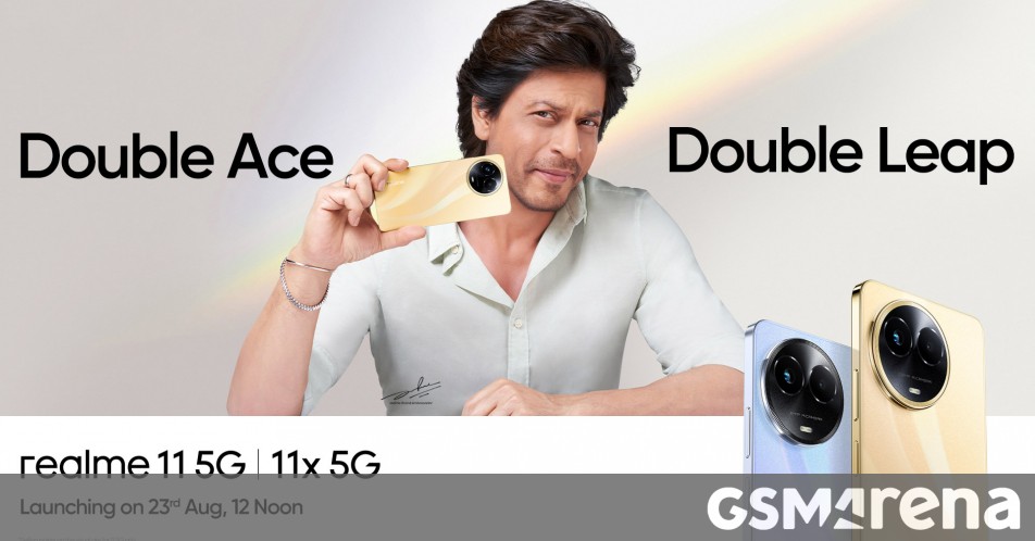 Τα Realme 11 5G και 11X 5G έρχονται στην Ινδία στις 23 Αυγούστου
