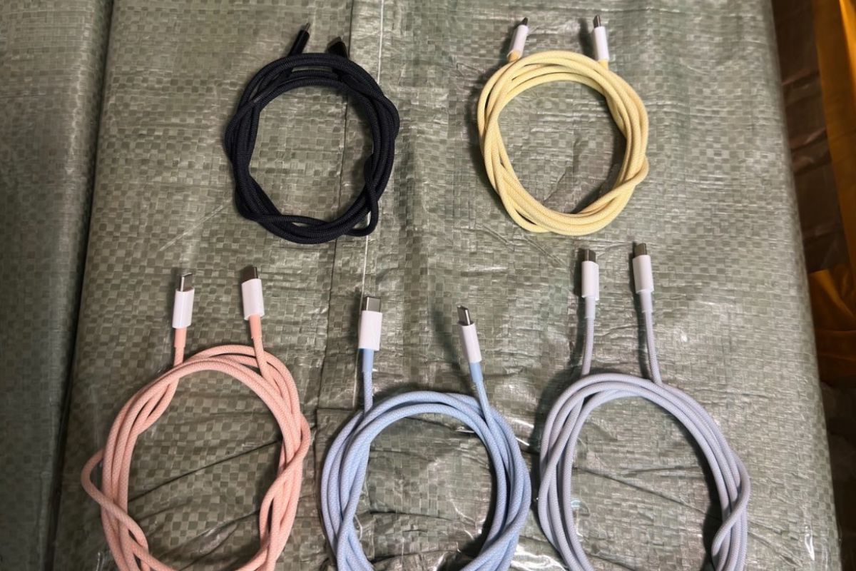 Τα πλεκτά καλώδια USB-C για το iPhone 15 με ταιριαστό χρώμα αναμένεται να είναι μεγαλύτερα από πριν