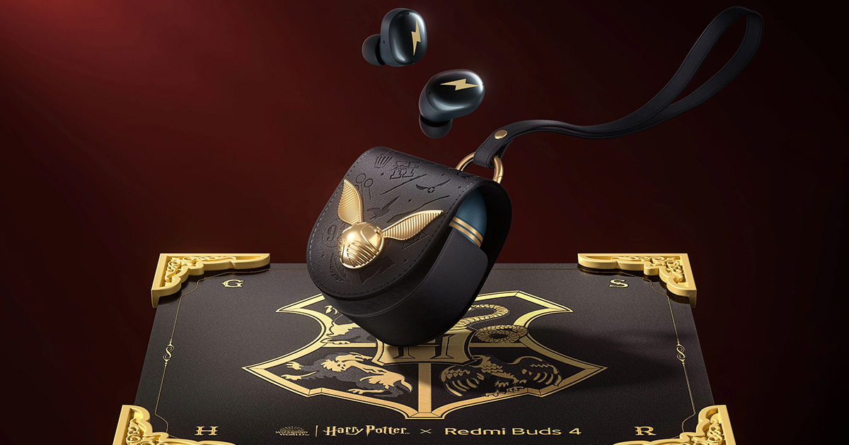  Τιμή ρεκόρ 59€ μέσω εκπτώσεων Ali!  Η ειδική έκδοση "Harry Potter" των ακουστικών Redmi Buds 4 έχει εντυπωσιακό σχεδιασμό
