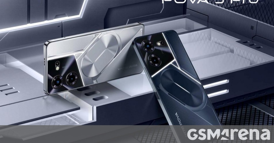 Το Tecno Pova 5 Pro φέρνει ένα πιο ισχυρό chipset Dimensity 6080, φώτα LED στην πλάτη του
