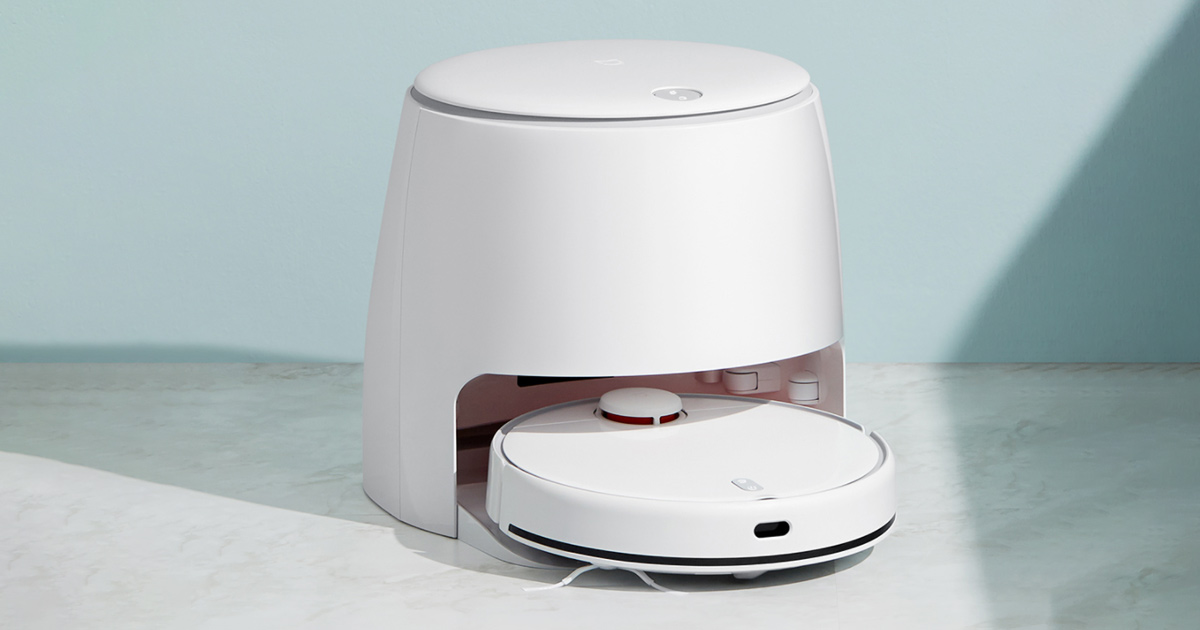 Το Xiaomi Mijia Sweeping and Mopping Robot MJSTP διαθέτει σφουγγαρίστρα ανύψωσης