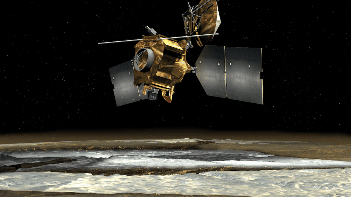 Το διαστημικό σκάφος της NASA εντοπίζει εκπληκτική ροή πάγου στον Άρη
