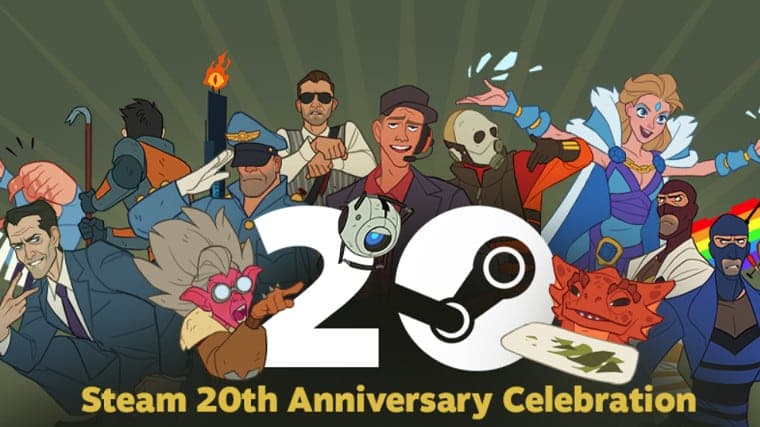Steam 20th anniversary artwork