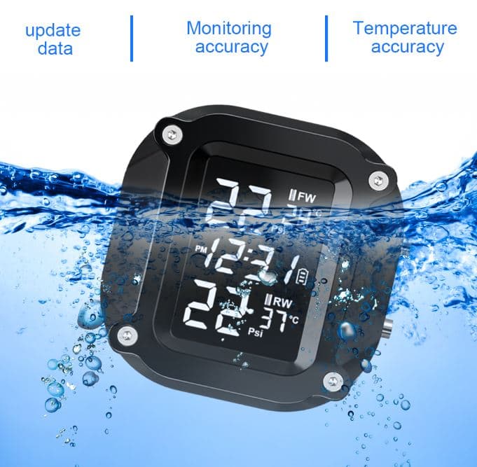 , Αυξήστε την ενεργητική σας ασφάλεια πάνω στη μηχανή, με το ασύρματο σύστημα ελέγχου πίεσης ελαστικών (TMPS) στα 17,9€!!, TechWar.gr