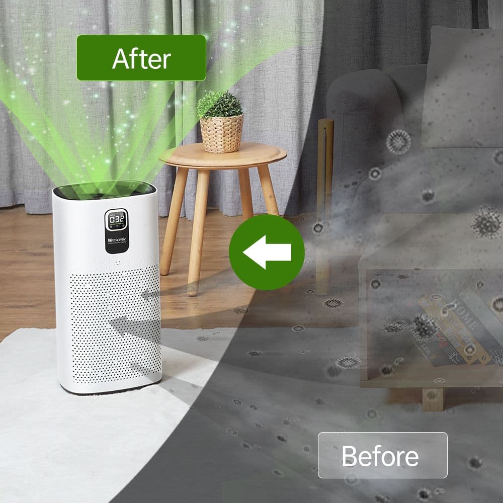 , Proscenic A9 : Ένας εξαιρετικός ιονιστής αέρα, με ενημέρωση της ποιότητας του αέρα σε πραγματικό χρόνο!, TechWar.gr