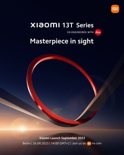 , Xiaomi 13T: ανακοινώθηκε η ημερομηνία κυκλοφορίας της σειράς, TechWar.gr