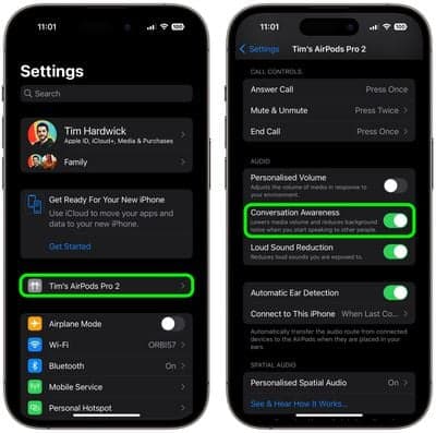 , Πώς να χρησιμοποιήσετε όλες τις νέες δυνατότητες του AirPods Pro στο iOS 17, TechWar.gr