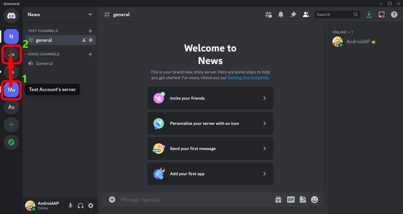 , Πώς να δημιουργήσετε φακέλους διακομιστή στο Discord, TechWar.gr