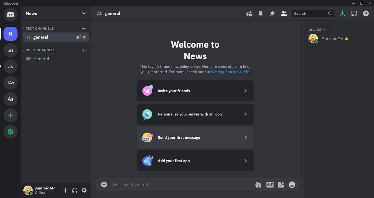 , Πώς να δημιουργήσετε φακέλους διακομιστή στο Discord, TechWar.gr