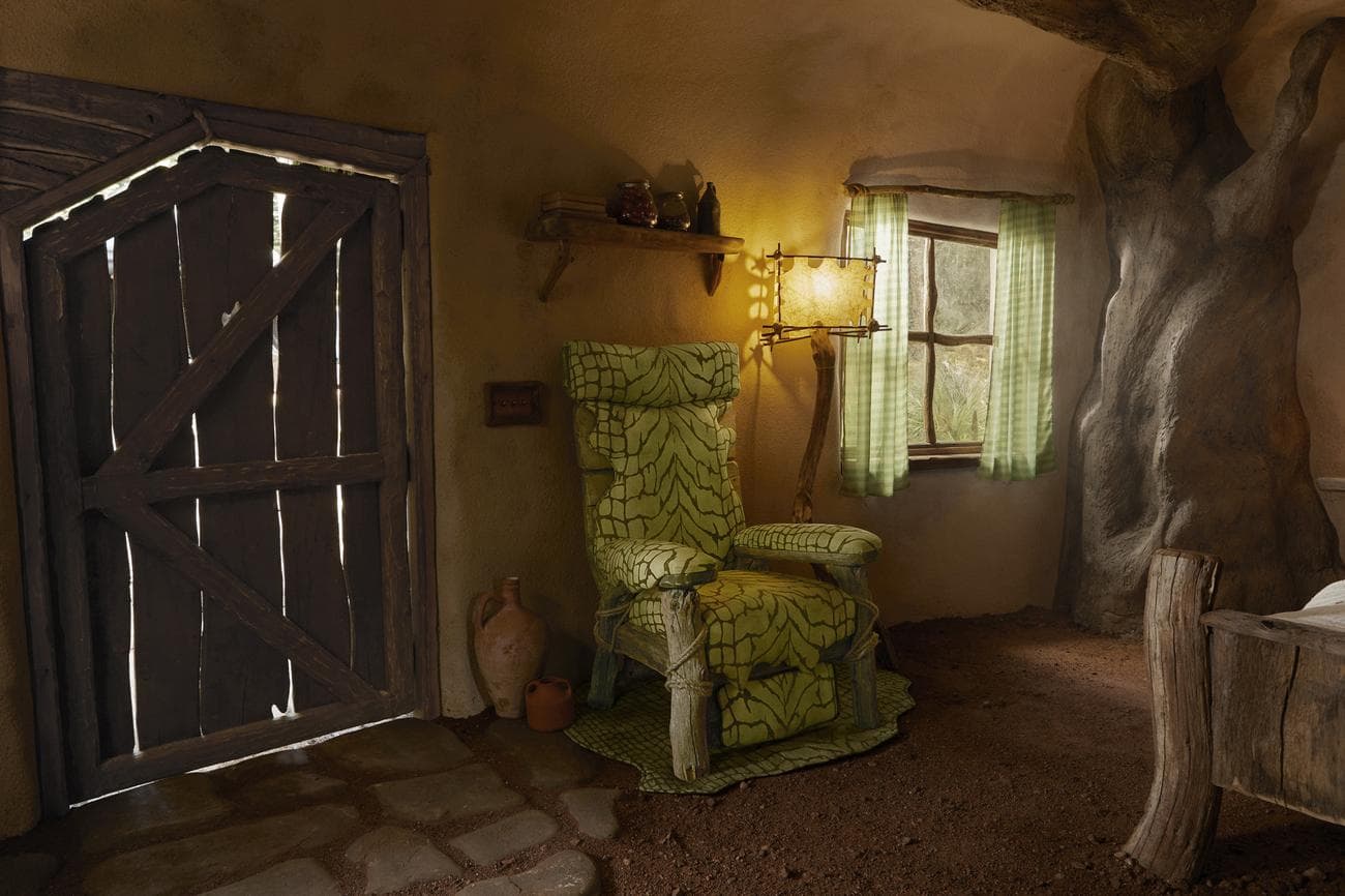 Η καρέκλα στην κρεβατοκάμαρα του Σρεκ.