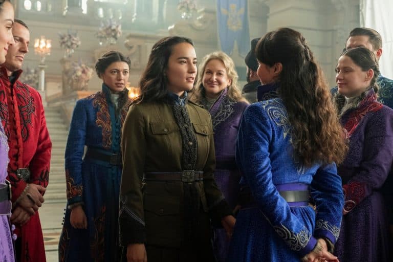 Σκηνή σκιάς και οστού του Netflix