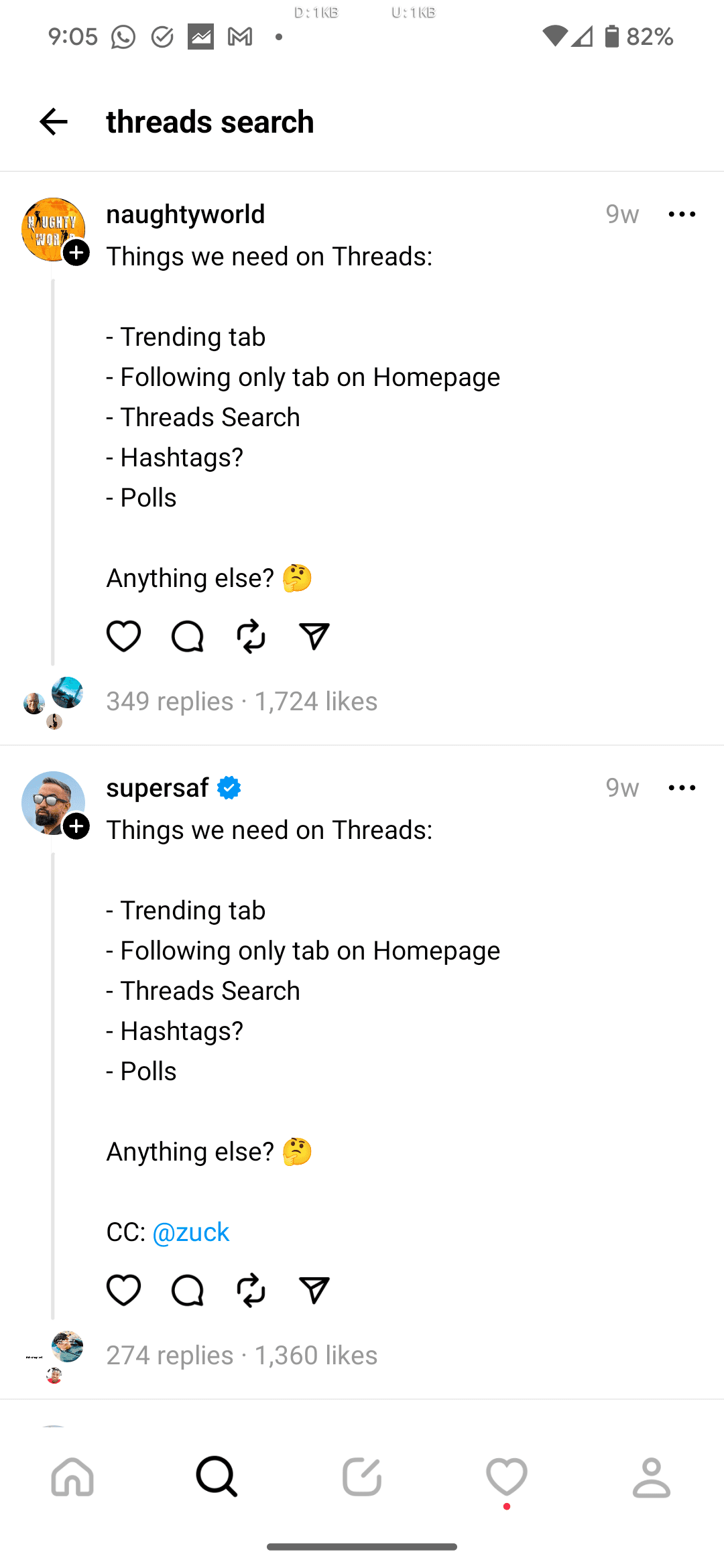 , Το Threads σάς επιτρέπει τελικά να αναζητήσετε συγκεκριμένες λέξεις-κλειδιά, TechWar.gr