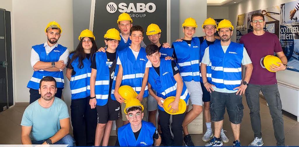 Επίσκεψη των νικητών του Ρομποτικού Διαγωνισμού MRC στη SABO