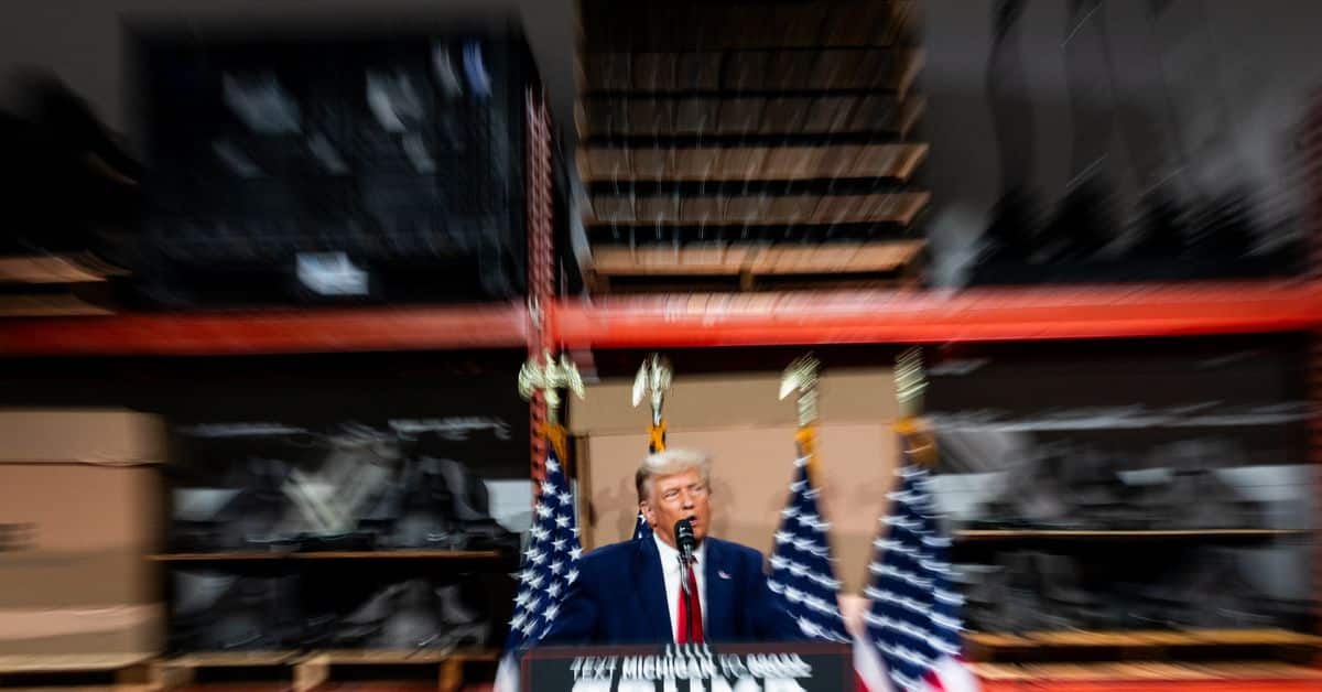 Ο Τραμπ και το GOP προσπαθούν να βάλουν μια σφήνα μεταξύ των εργαζομένων σε αυτοκίνητα και των ηλεκτρικών οχημάτων
