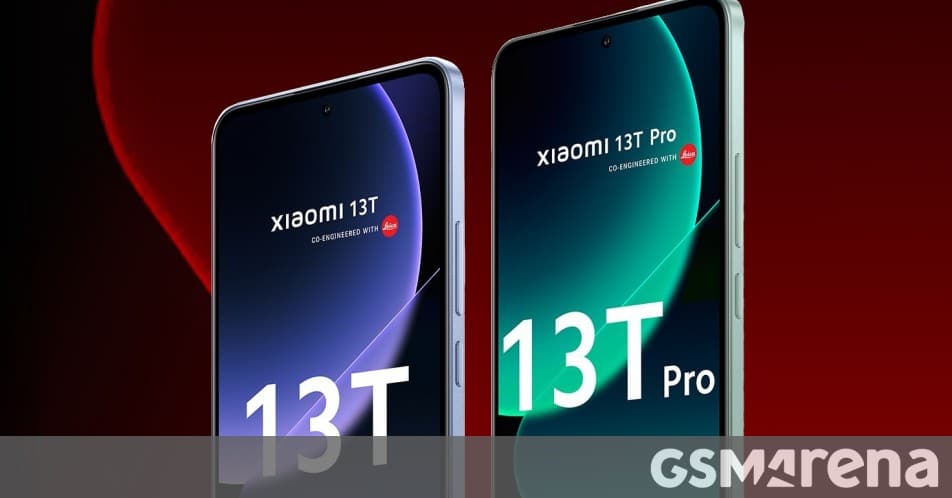 Οι τιμές των Xiaomi 13T και 13T Pro διαρρέουν μαζί με εικόνες όλων των χρωματικών επιλογών
