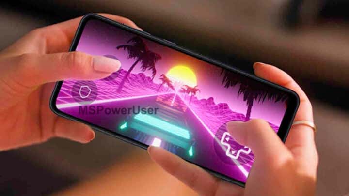 Samsung Galaxy A05 Screen Gaming
