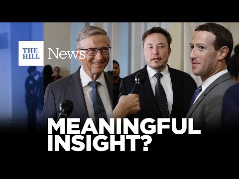 Συμφωνία «βαρέων βαρών» κεκλεισμένων των θυρών στο Κογκρέσο: Μασκ, Ζάκερμπεργκ, Πιτσάι και Γκέιτς θα προστατεύσουν τον κόσμο από την τεχνητή νοημοσύνη [videos]