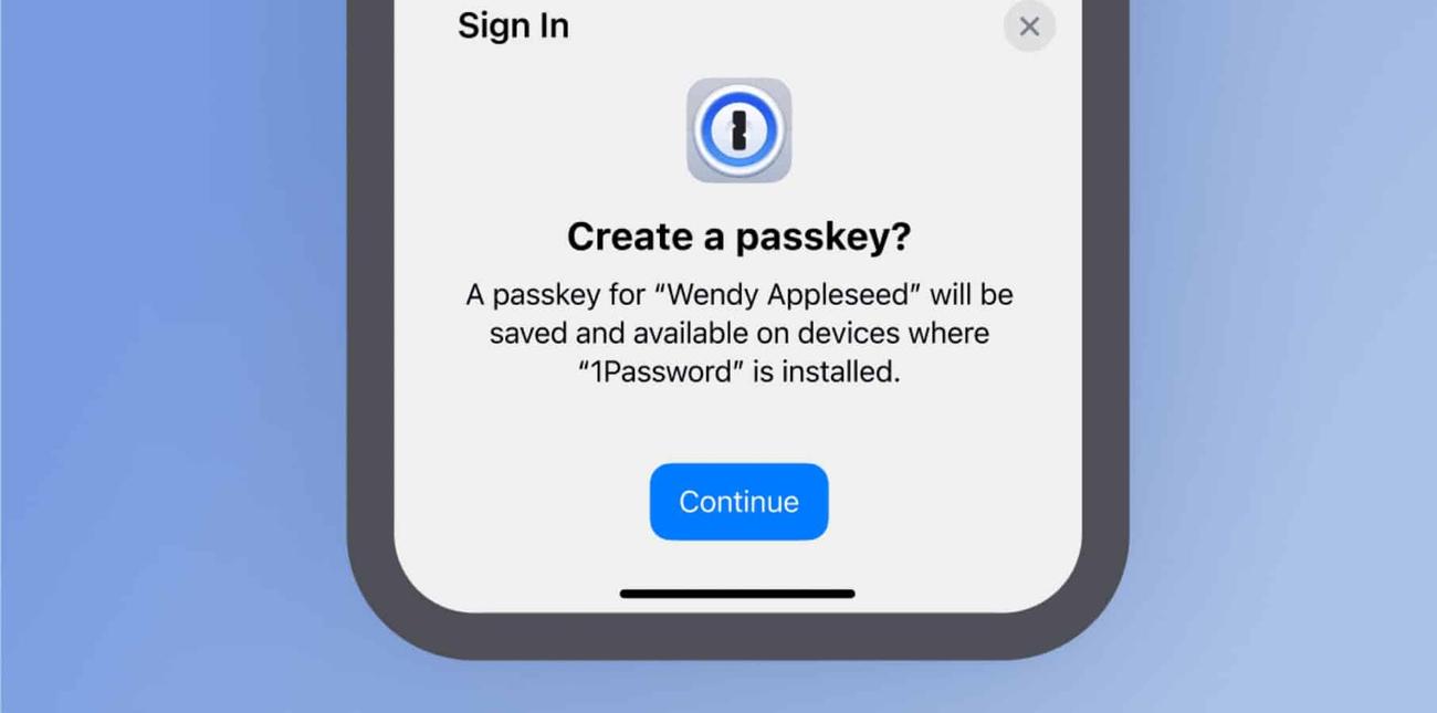 Το 1Password λανσάρει την πολυαναμενόμενη υποστήριξη για κινητά για Passkeys