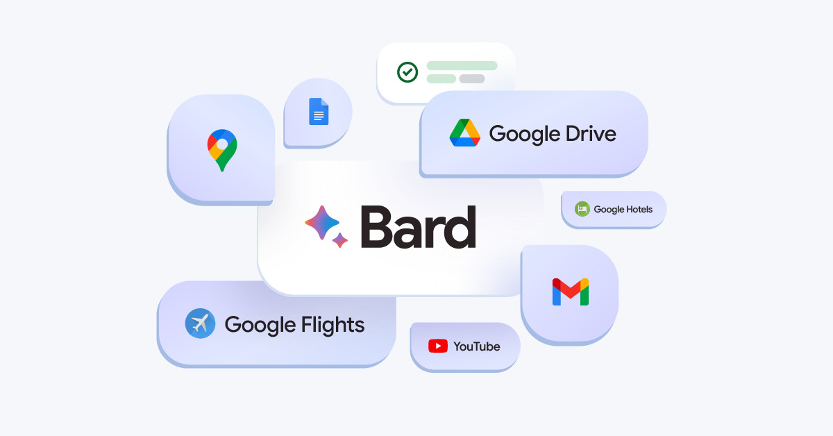 Το Bard chatbot της Google μπορεί πλέον να βρίσκει απαντήσεις στο Gmail, στα Έγγραφα, στο Drive