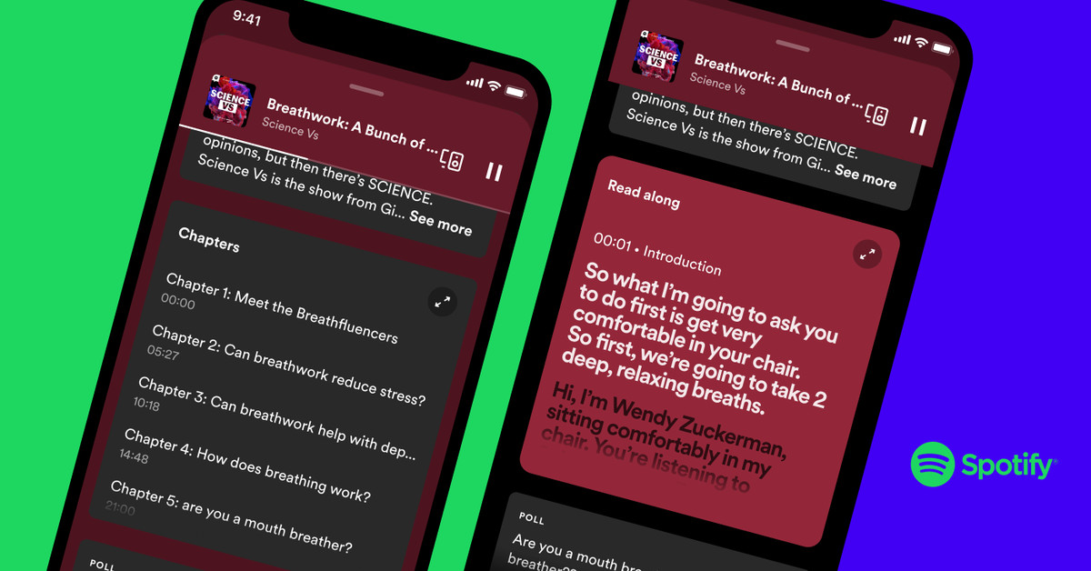 Το Spotify προσθέτει μεταγραφές που δημιουργούνται αυτόματα σε εκατομμύρια podcast