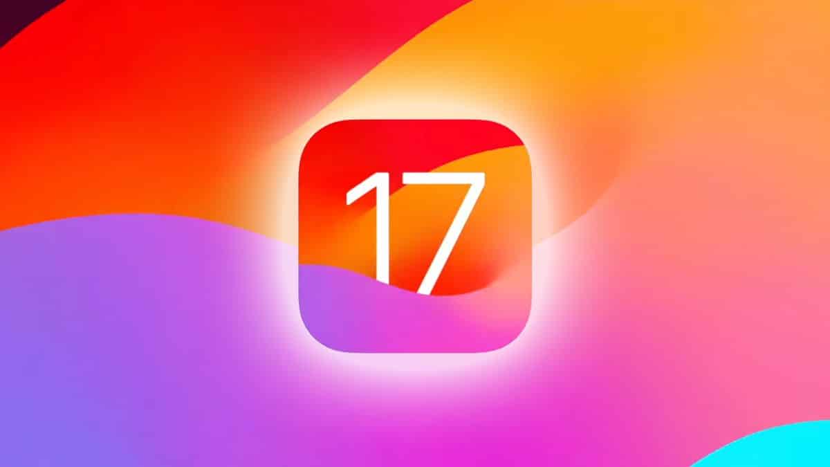 iOS 17 hero graphic press image