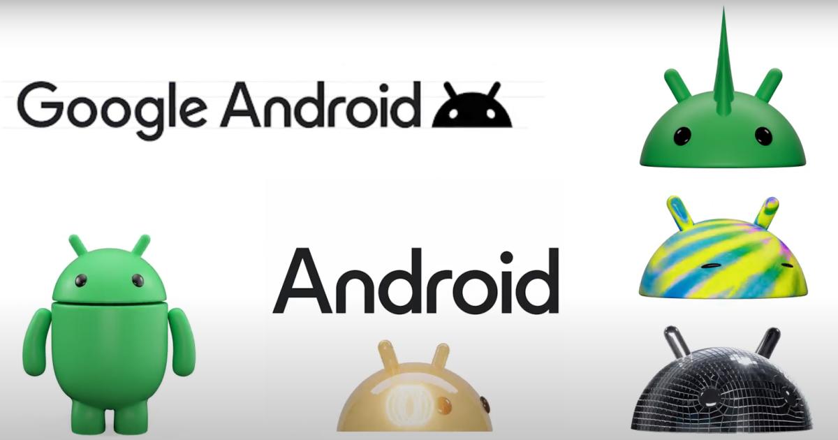 Το λογότυπο Android αποκτά νέα εμφάνιση και τρισδιάστατο bugdroid
