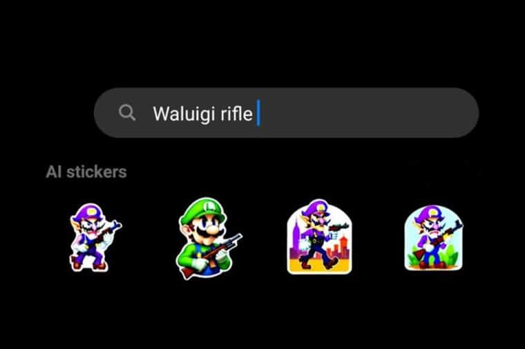 Ai-generated stickers by Meta