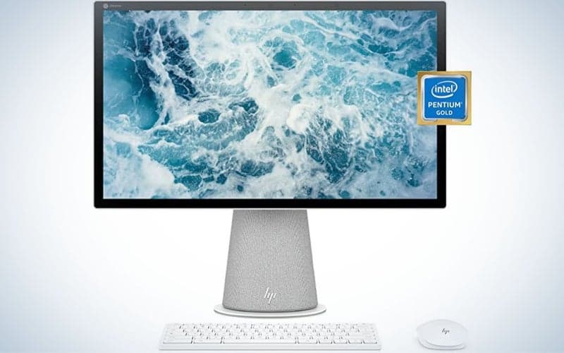 The HP Chromebase AIO22 is great for homework and light browsing.