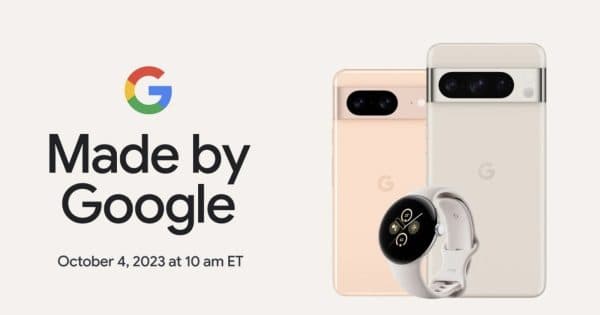 Event What Time is the Made by Google, Pixel 8
