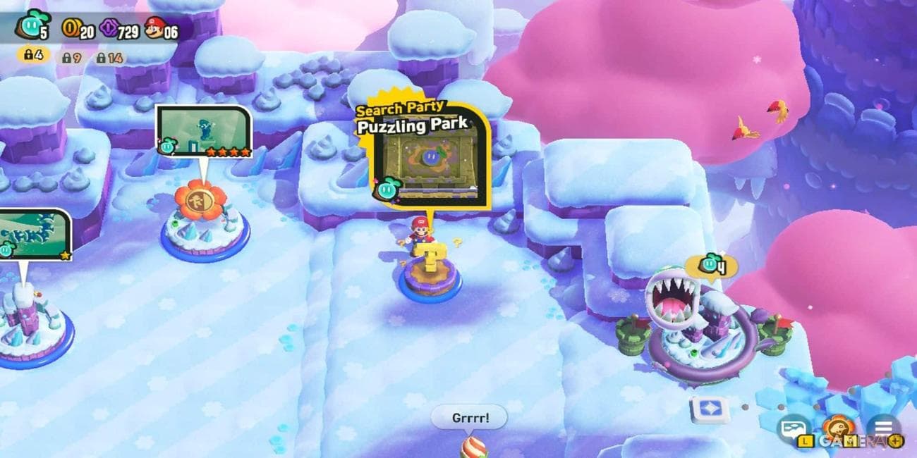 Mario Wonder - Search Party: Puzzling Park Guide (All Wonder Tokens)
