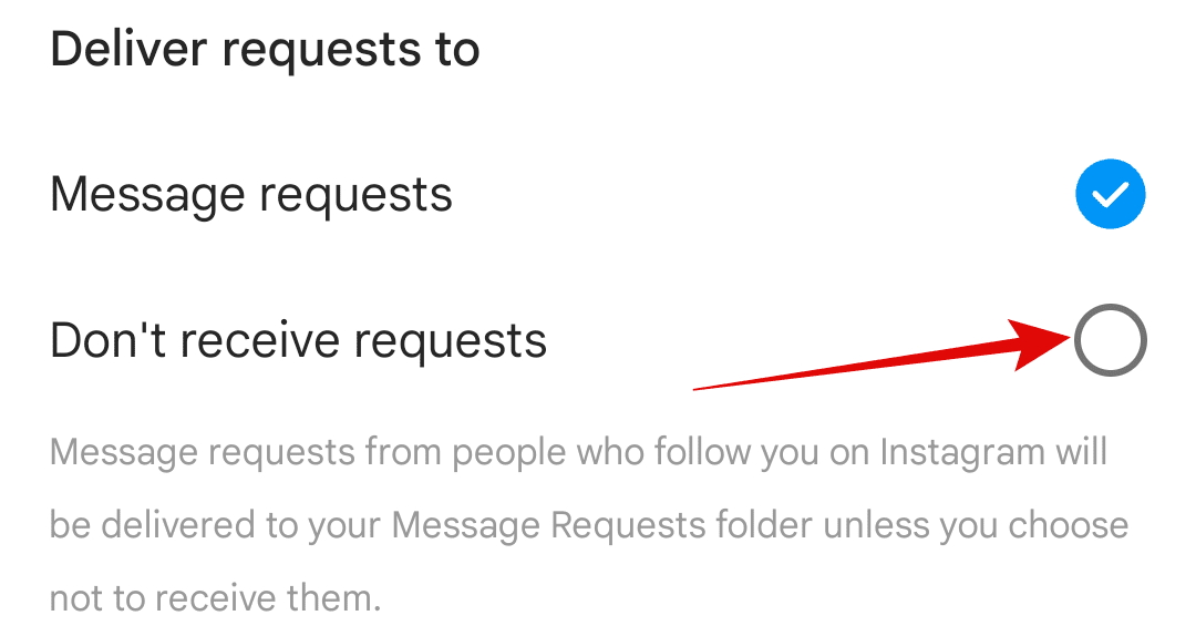 επιλέξτε να μην λάβετε αίτημα
