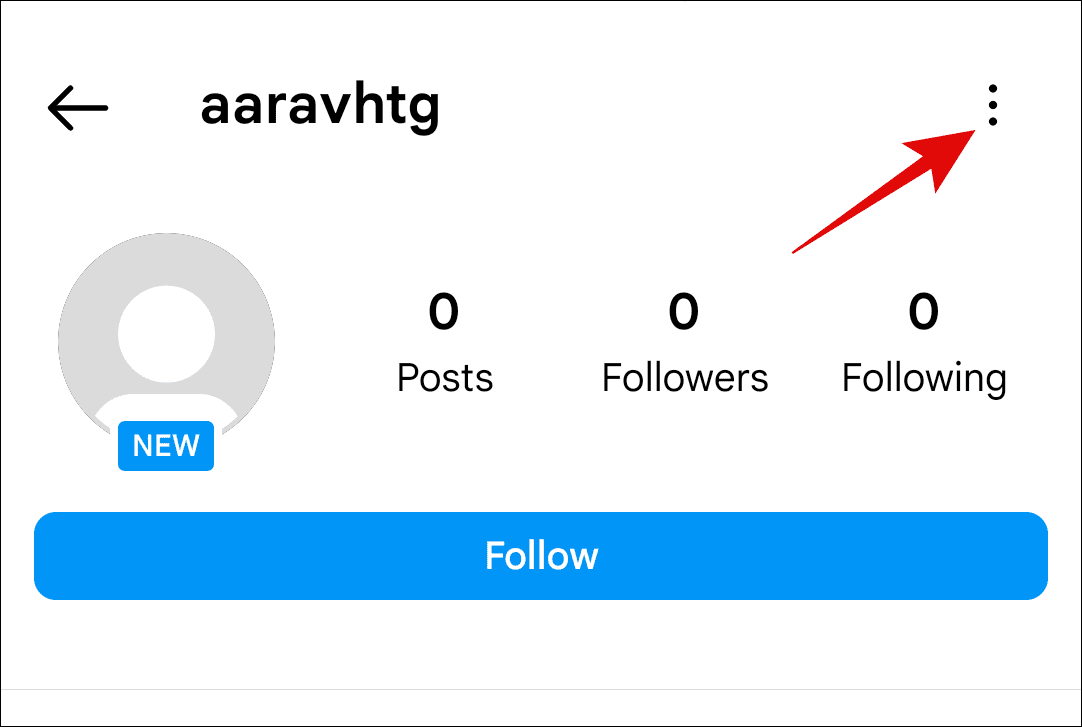 επιλέξτε τις τρεις τελείες στην επάνω δεξιά γωνία