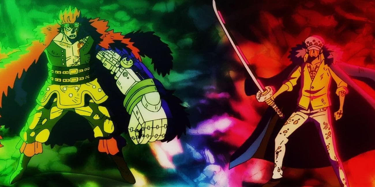 Eustass Kid and Trafalgar Law