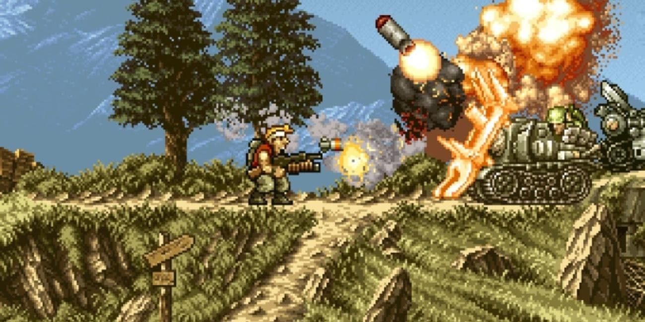 Ο Μάρκο εκτοξεύει πυραύλους σε τανκς σε χωράφι