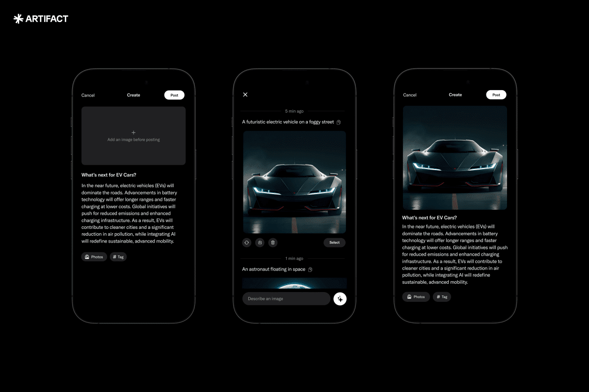 Η εφαρμογή ειδήσεων έγινε ανταγωνιστής X Artifact τώρα επιτρέπει στους χρήστες να δημιουργούν εικόνες τεχνητής νοημοσύνης για τις αναρτήσεις τους
