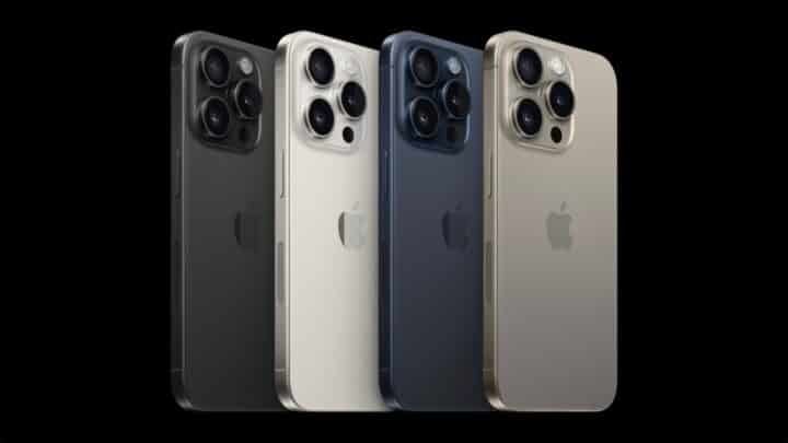 Apple iPhone 15 Pro Max Colors