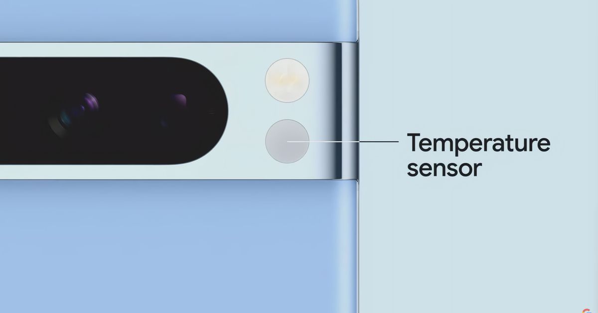 Ο αισθητήρας θερμοκρασίας Pixel 8 Pro δεν θα σας πει τη θερμοκρασία του σώματός σας

