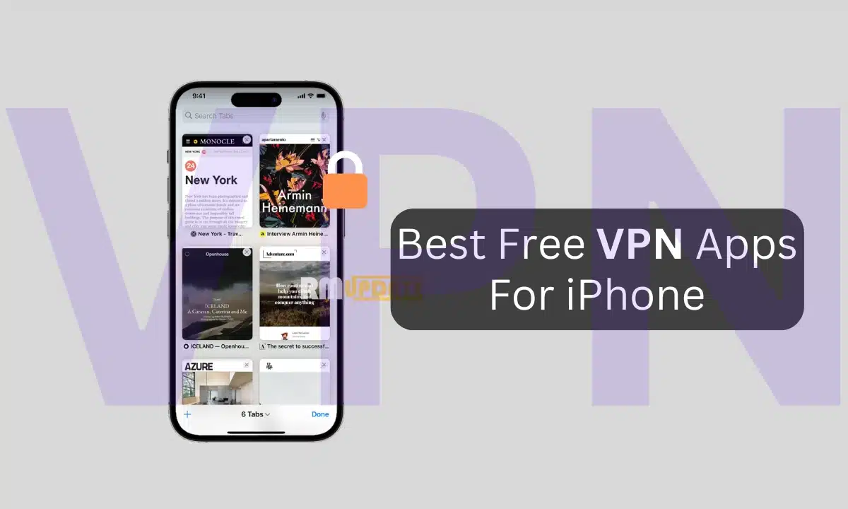 Οι καλύτερες δωρεάν εφαρμογές VPN για χρήστες iPhone το 2023 
