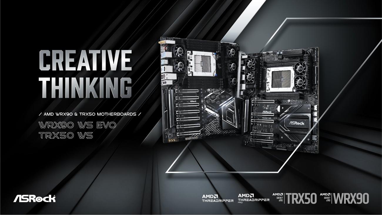 Οι μητρικές ASRock WRX90 WS EVO & TRX50 WS διαθέτουν ψύξη VRM έως πέντε ανεμιστήρες
