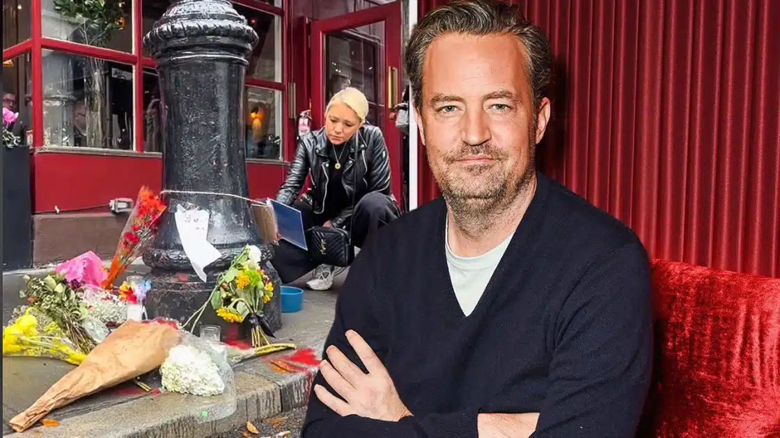 Πλήθος θαυμαστών αποχαιρετούν τον Μάθιου Πέρι έξω από το σπίτι των “Friends“