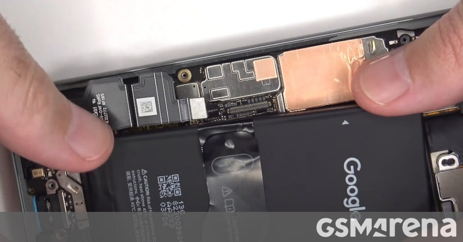 Το Google Pixel 8 teardown βίντεο είναι ήδη διαθέσιμο
