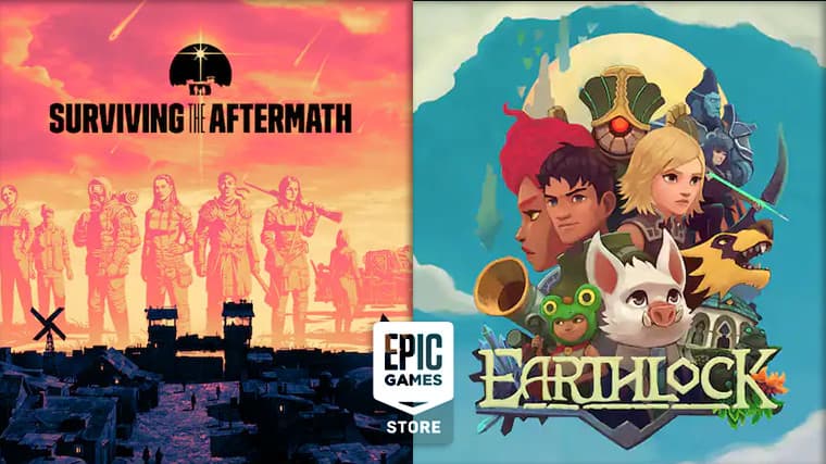 Surviving the Aftermath και Earthlock key art