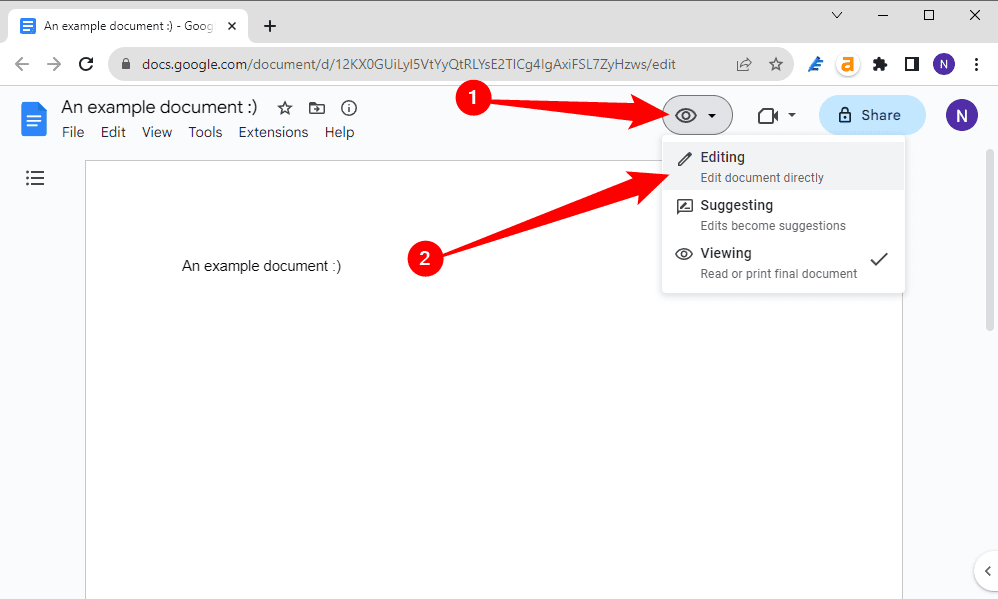 Κάντε κλικ στο εικονίδιο Eye και, στη συνέχεια, επιλέξτε 