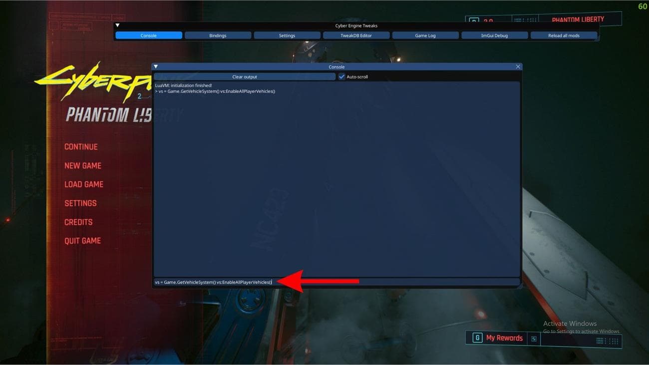 Πώς να χρησιμοποιήσετε τα cheat στο Cyberpunk 2077 χρησιμοποιώντας το Cyber ​​Engine Tweaks mod 