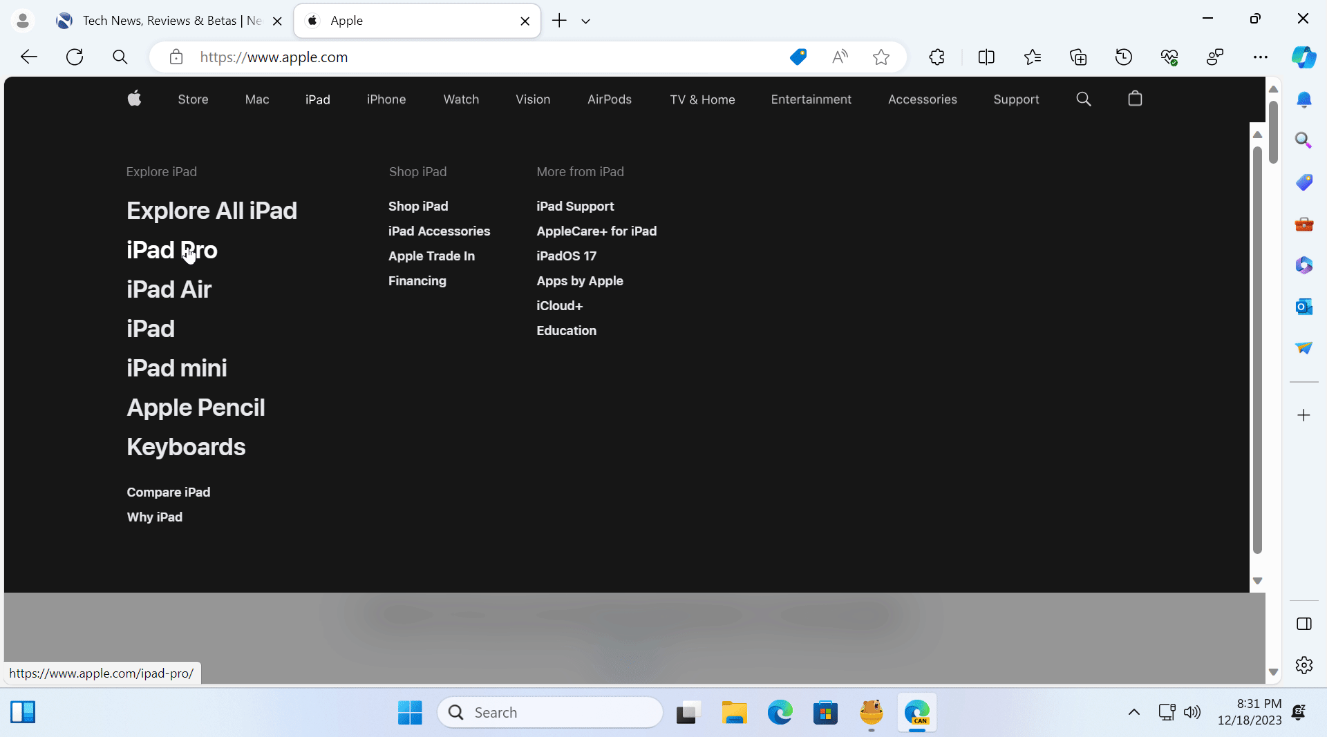 Το Microsoft Edge Super Drag and Drop διευκολύνει το άνοιγμα συνδέσμων σε νέες καρτέλες, Το Microsoft Edge Super Drag and Drop διευκολύνει το άνοιγμα συνδέσμων σε νέες καρτέλες, TechWar.gr