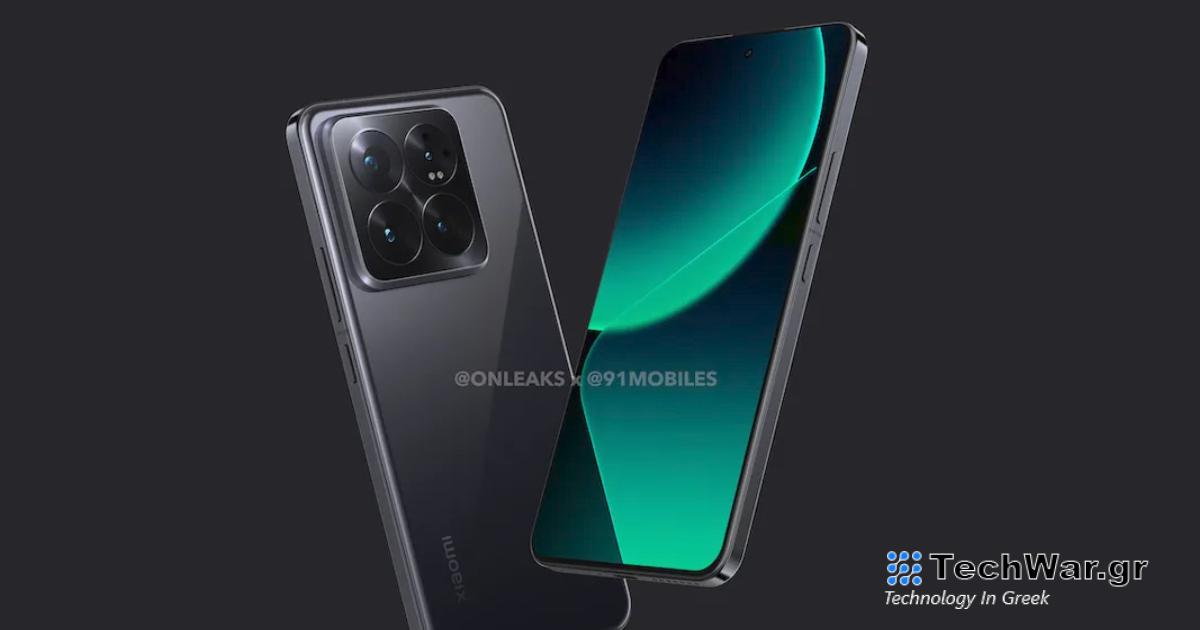  Έχουμε renders του σχεδιασμού Xiaomi 14 Pro.  Η πίσω κάμερα θα είναι τεράστια
