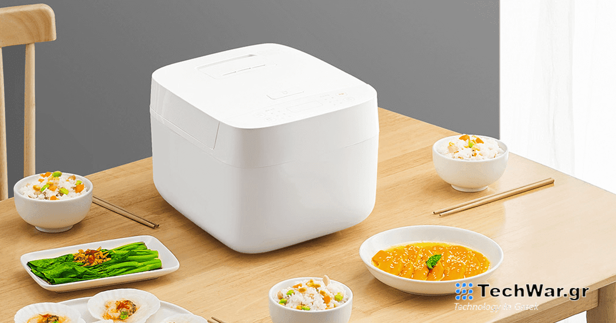 Η Xiaomi Mijia Rice Cooker 1C έχει όγκο 3L και θα σας ετοιμάσει νόστιμο ρύζι σαν από την Κίνα. Στην αποθήκη CZ με τα χαμηλότερα 40€!